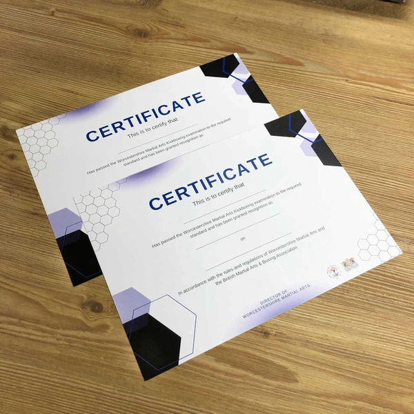 Certificates